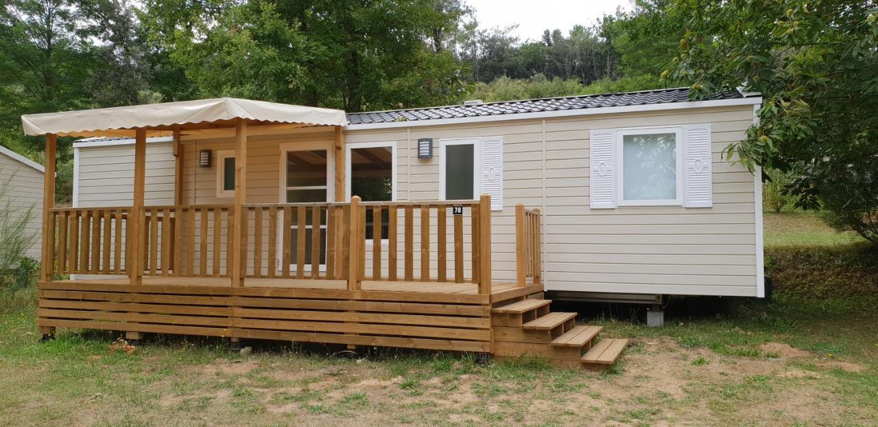 Mobil Home Xxl2 4 Chambres - Camping Chateau La Foret Saint-Julien-des-Landes Exterior photo